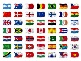 Mix Nationalflaggen