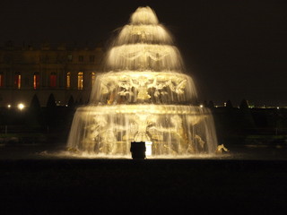 Fuentes monumentales en Versalles