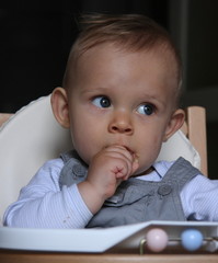 Repas d'un enfant