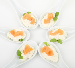 amuse-gueule, cuillère aperitive