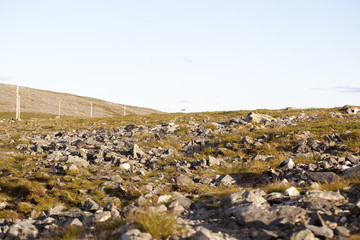 Obraz premium Hiking in Lapland