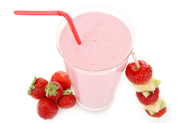 smoothie fraises
