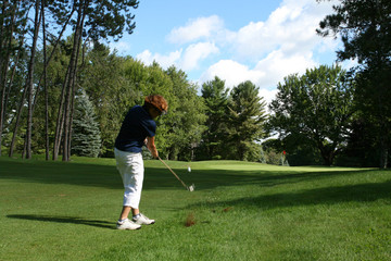 Woman Golfer