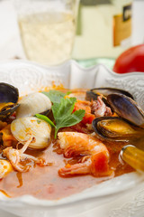 fish soup-zuppa di pesce