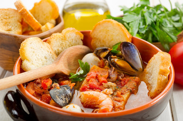 fish soup caciucco-caciucco