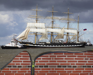 Segelschiff bei der Sail 2010