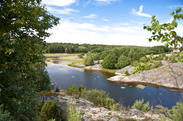 In den Schären von Flatön, Schweden