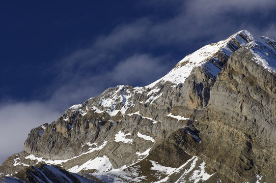Otal peak in Pyrenees