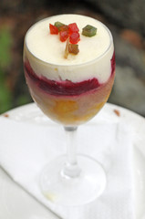 coupe crème dessert