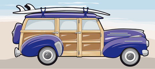 Surfer station wagon