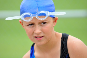 Young Swimmer Girl