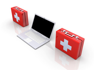 Erste Hilfe für Laptops