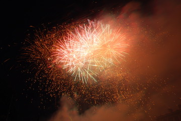 feu d'artifice