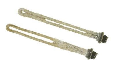 Heating Elements with Scum and Sediment