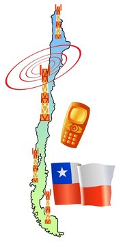 mobile connection of Chile