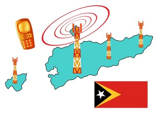 mobile connection of East Timor