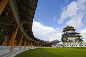 The temple of three Kingdoms, Pattaya, Thailand.