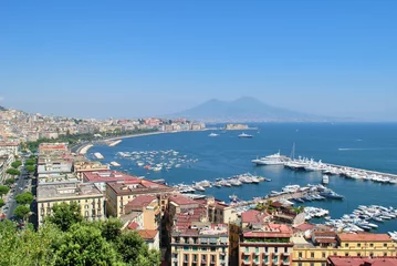 Türaufkleber Blick auf den Golf von Neapel © Sergiogen