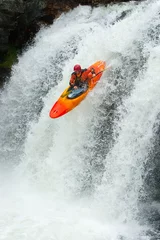 Fotobehang Waterfall © Chudakov