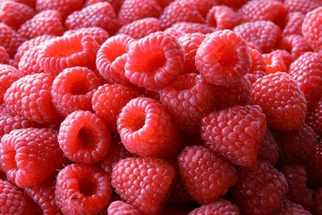 sweet raspberries