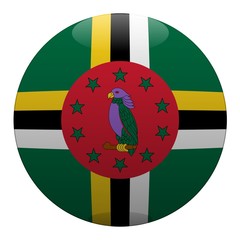 boule dominique dominica ball drapeau flag