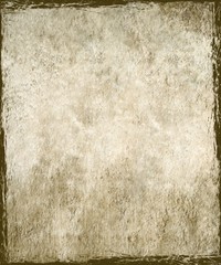 Vintage stained light brown paintdrip plaster