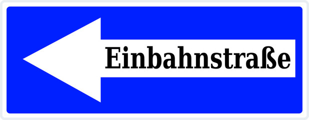 Einbahnstraße