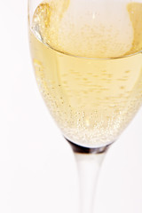 flute of champagne
