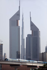 Naklejka premium emirates towers