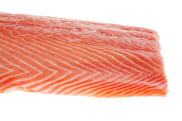 raw salmon fillet
