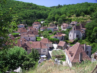 France - LOT - Saint Cirq Lapopie