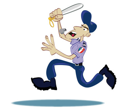 Poursuite polici&egrave;re