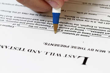 Last will and testament