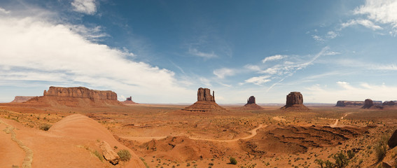 Monument  Valley panoramic view
