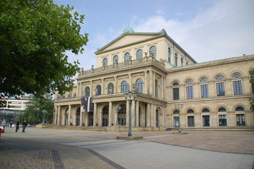 Fototapeta na wymiar Hannover Opera House