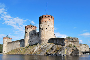 Fortress Olavinlinna. Finland