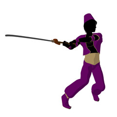 Arabian Boy Silhouette