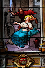 Le martyre de Sainte Eugénie