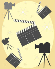 Obraz premium clapperboard