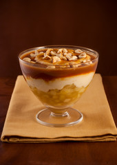 Caramelised  apple dessert