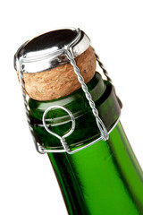Champagne bottle neck