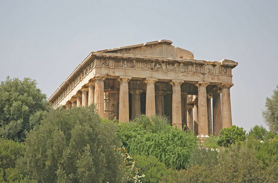 Temple of the Ancient Agora in Athens