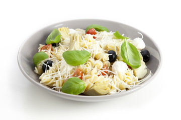 Pasta Salad Isolated