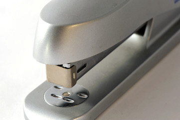 Close up of stapler