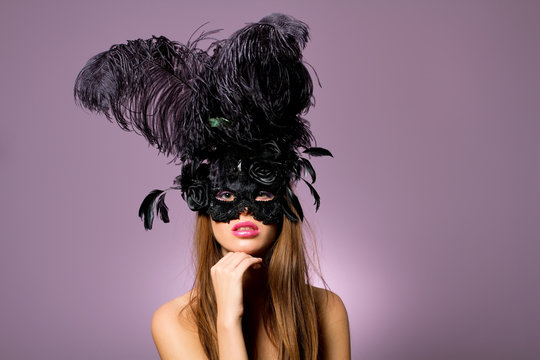 Sexy woman in hat