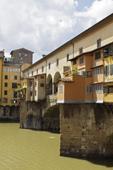 Fototapeta na wymiar ponte vecchio Firenze