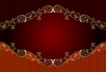 Abstrakter Ornamenthintergrund (mit Clippfad)