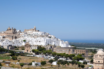 Obraz premium città di ostuni