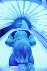beauty and spa solarium treatment