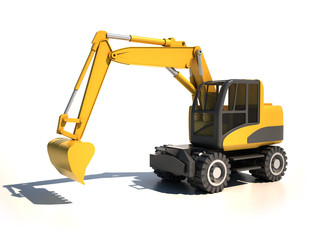 3d excavator